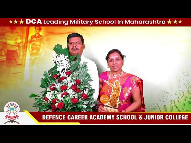 DCA कॅडेट महादेवची आई सौ. मीनाक्षी स्वामी यांनी केले मुलाचे कौतुक !