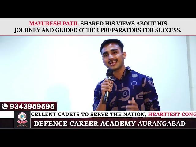 Cadet Mayuresh Patil