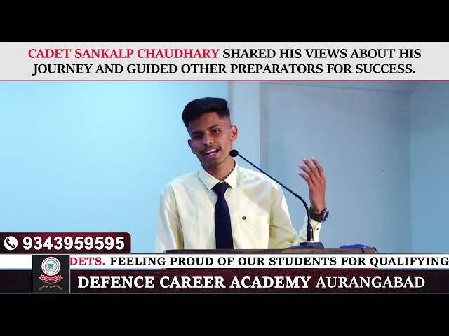 Cadet Sankalp Chaudhary