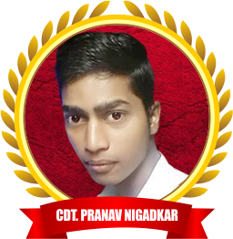 Cadet Pranav Nigadkar