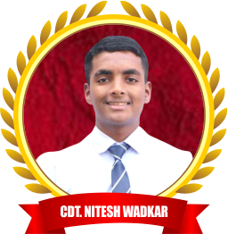 Cadet Nitesh Wadkar