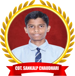 Cadet Sankalp Chaudhari